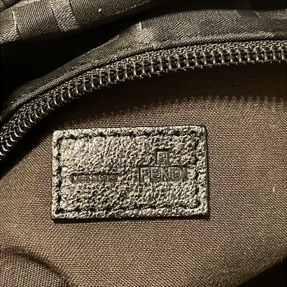 Fendi Black Zucca Tote Bag - Picture 6 of 16